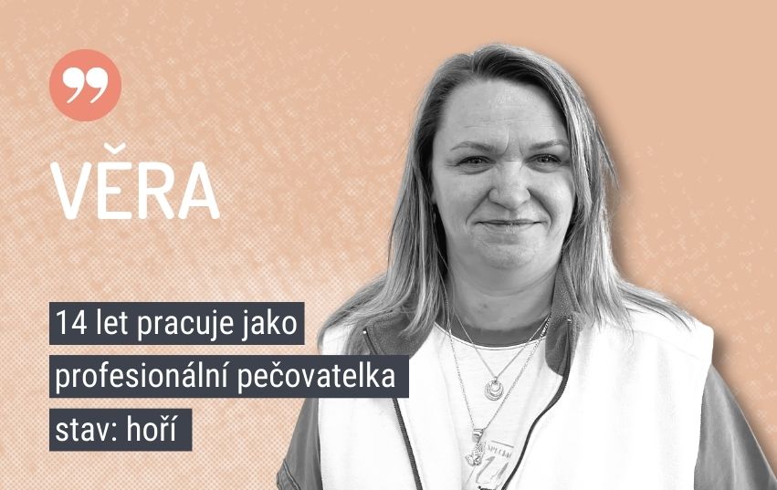 Profesionální pečovatelka Věra